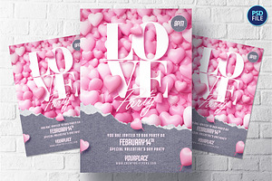 Elegant Valentine's Day Template, a Templates & Theme by Rome B Creation