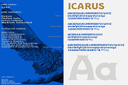 ICARUS - Serif font family, a Serif Font by Artistic & Unique (Thumbnail 13 of 15)