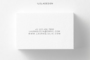 Florist Business Card~2 Colours, a Business Card Template by iloladesign (Thumbnail 3 of 4)