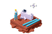 House construction & renovation, an Illustration by tele52 (Thumbnail 9 of 33)