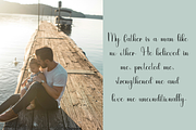 Daddy, a Handwritten Font by InermediaSTUDIO (Thumbnail 7 of 8)