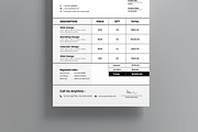 Invoice Template, a Stationery Template by MightyDesign (Thumbnail 5 of 8)