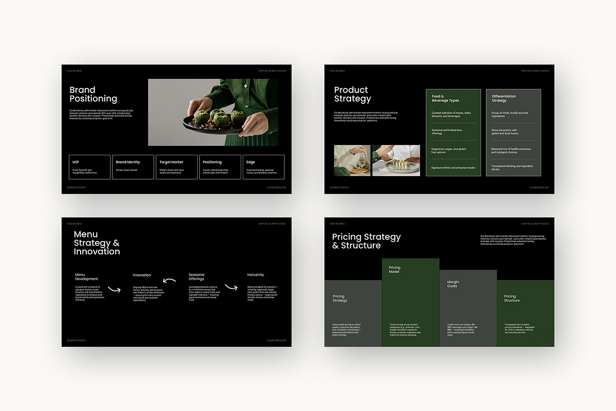 Koda : F&B Business Powerpoint, a Presentation Template by Punkl Camp (Photo 14 of 16)