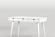 Scandinavian Desk 06, a Furniture 3D Model by maxtracing2 (Thumbnail 3 of 11)