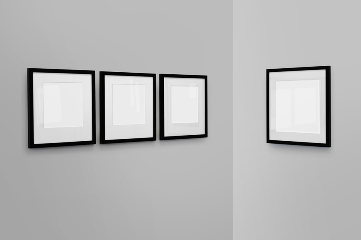 Frame Gallery Mockup - 01, a Print Template by Formelier (Photo 5 of 5)