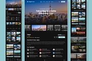 FlightFinder - Travel Landing Page, a Landing Page Template by productype1 (Thumbnail 4 of 5)
