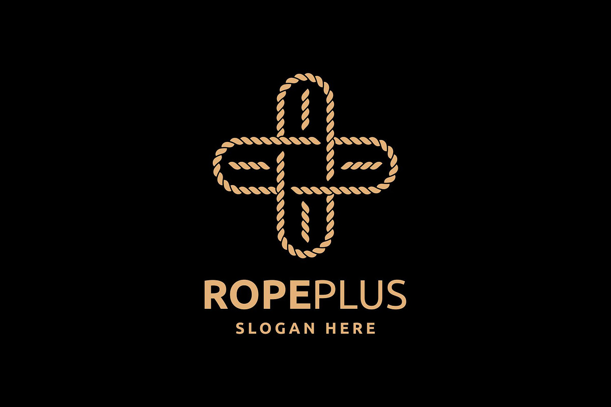 Medical Cross Rope Logo, a Branding & Logo Template by Buqancreative (Photo 2 of 2)