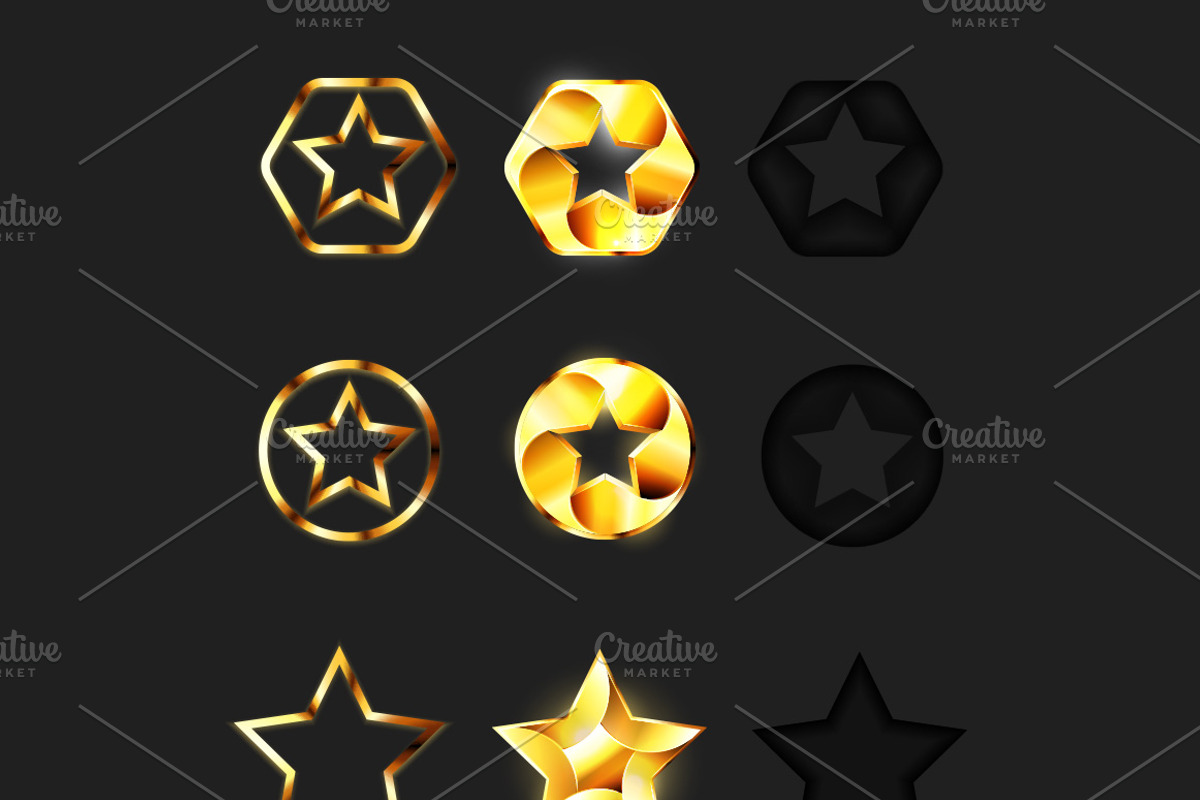 Stars. Mega Bundle., an Icon by Alexey Yarkin (Photo 8 of 13)