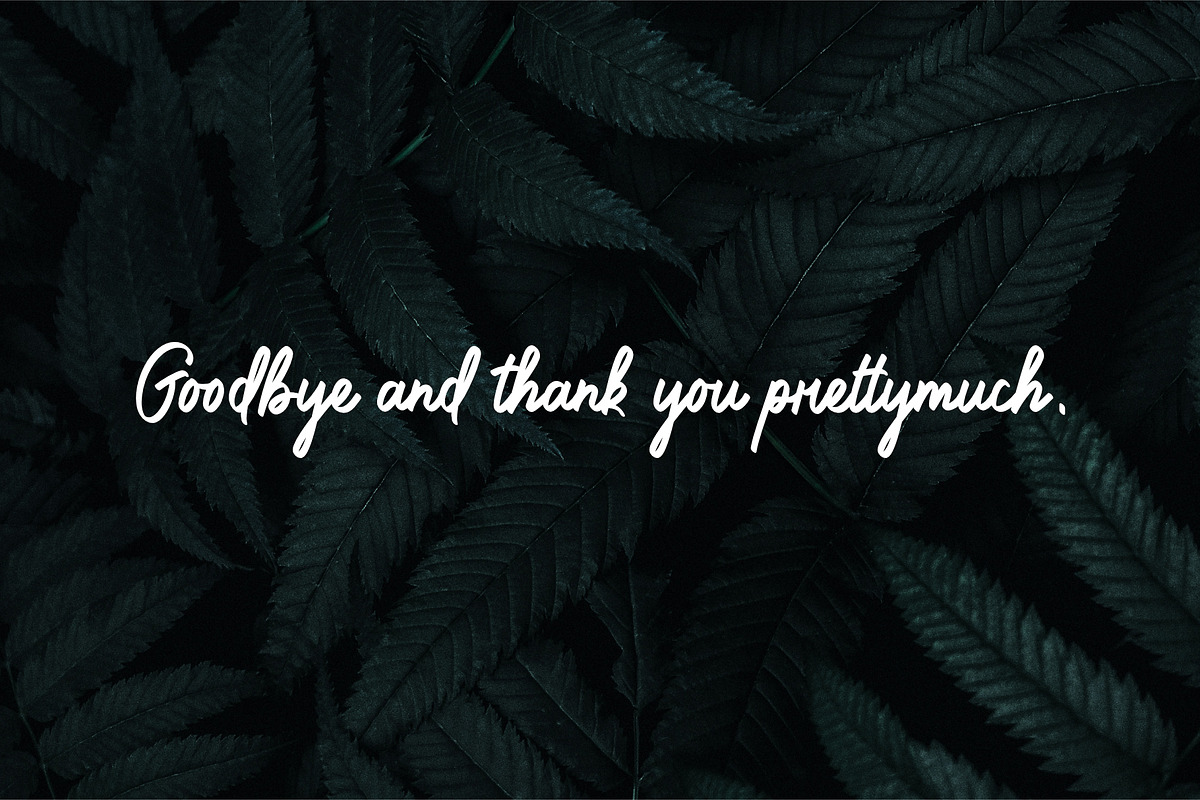 Bilground - Handwritten Fonts, a Script Font by Prioritype Co (Photo 14 of 14)