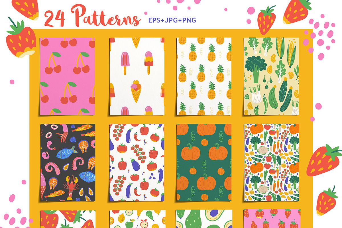 Let's Cook!, a Pattern Graphic by Mona Monash (Photo 4 of 13)