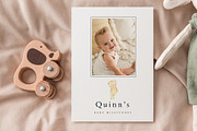 1st Year Milestone Card, an Invitation Template by By Stephanie Design (Thumbnail 2 of 3)