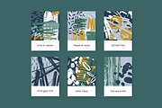 Textured hand drawn cards set, a Texture Graphic by Good Studio (Thumbnail 5 of 15)