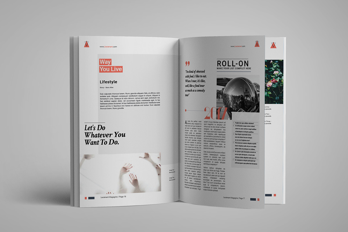 Lieutenant Magazine, a Magazine Template by Elite_Standard (Photo 8 of 14)