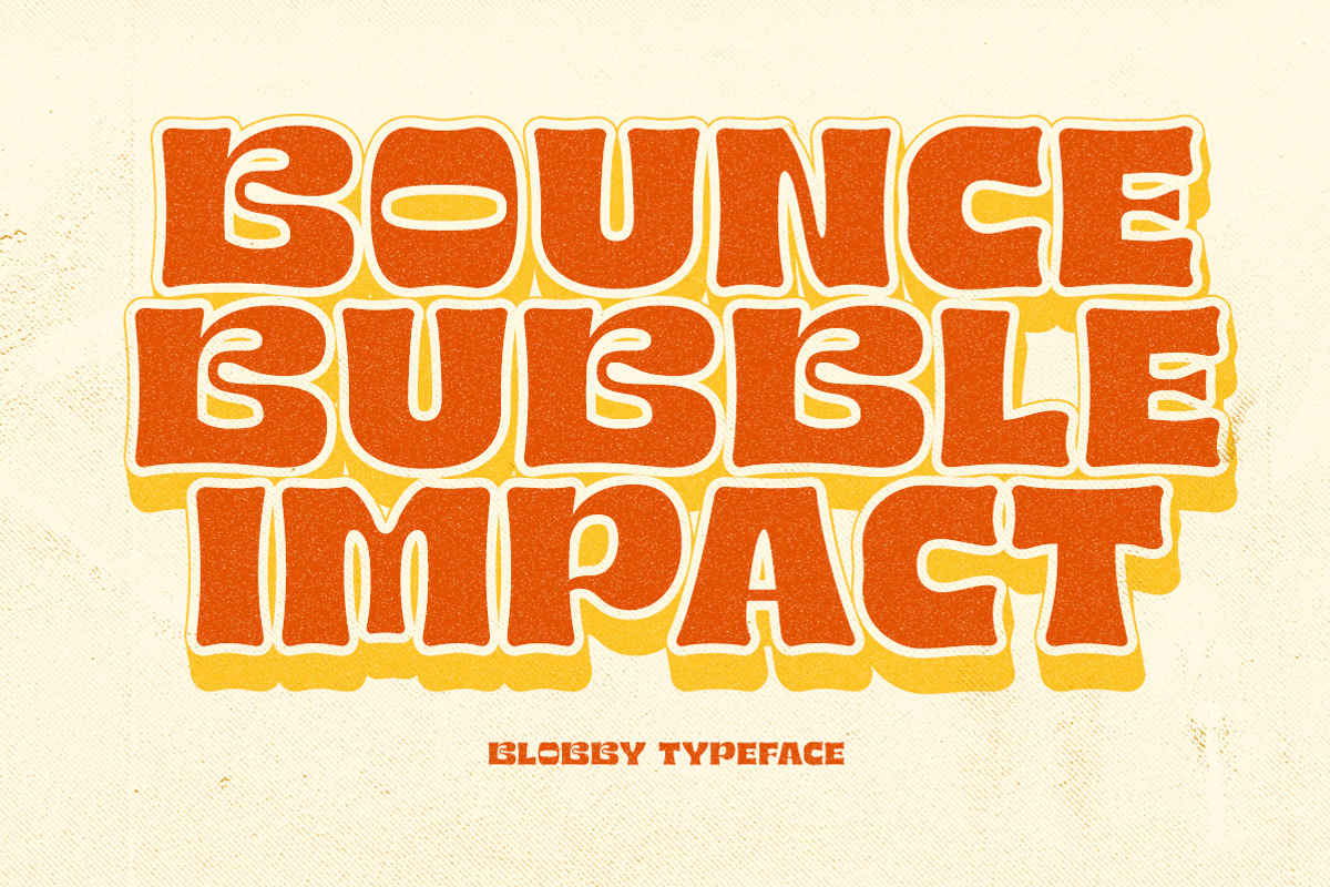 Blobby | Display Font, a Font by Typeskets (Photo 2 of 9)