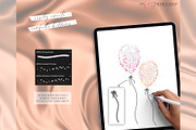 Balloon Shape Procreate Builder Set, a Brush Add-On by My Fancy Design Shop (Thumbnail 3 of 7)