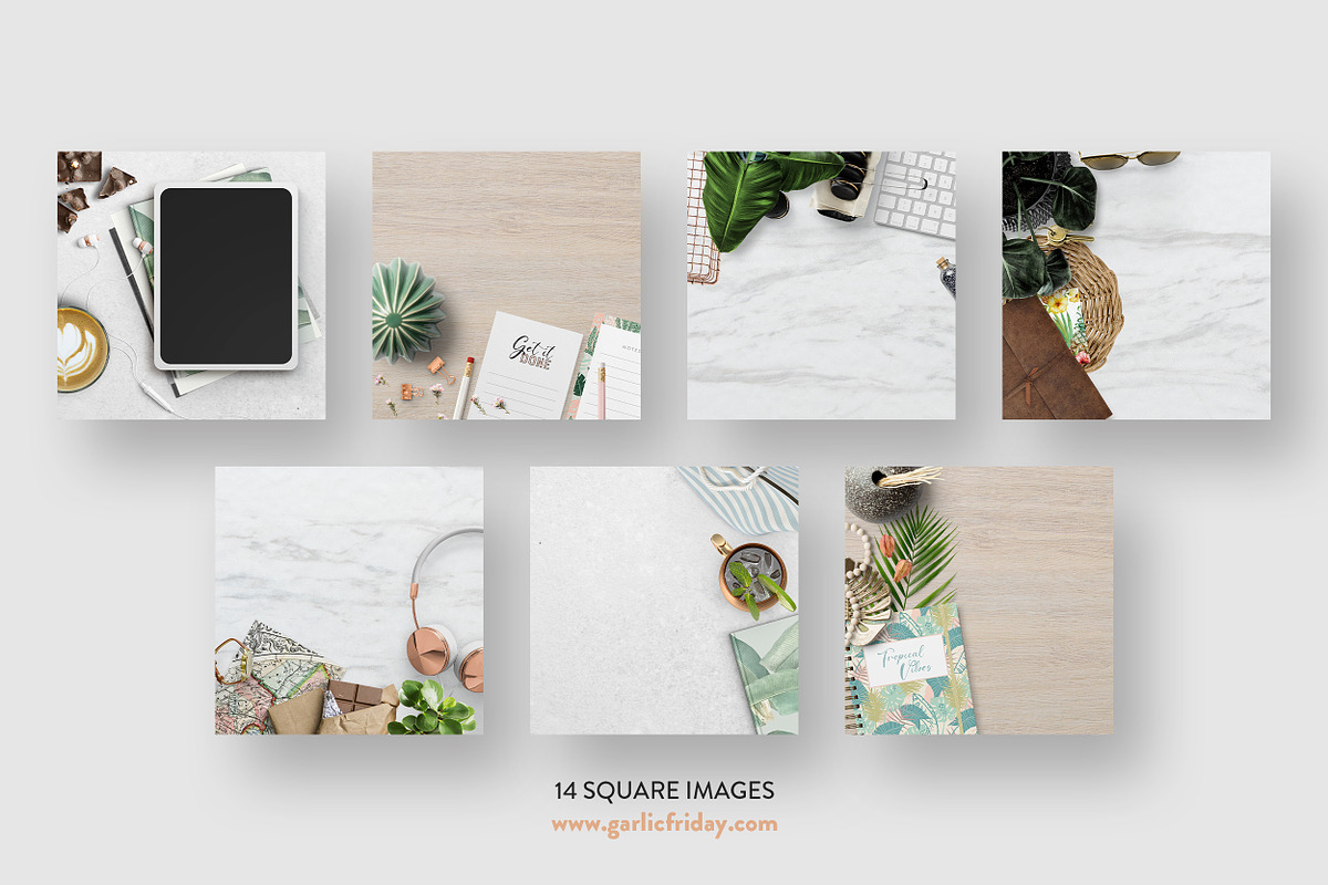 Feminine & Neutral Bundle Vol 2, a Social Media Template by Garlic Friday Design (Photo 2 of 13)