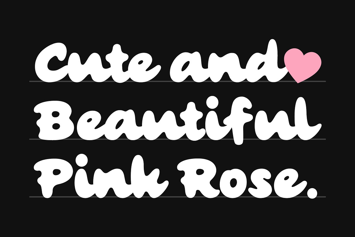 Le Pain Cafe - Nostalgic Bold Retro, a Handwritten Font by Typia Nesia (Photo 6 of 14)