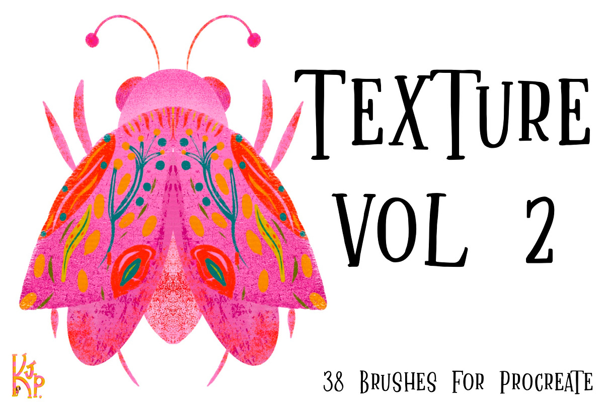 Texture Brush Bundle For Procreate, a Brush Add-On by KJP Designs (Photo 1 of 9)