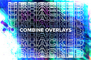 Cyberpunk Retro Layered Text Effects, a Brushes & More by veila.me (Thumbnail 4 of 9)
