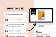Boho Instagram Templates, Canva, a Social Media Template by Ciera Design Templates (Thumbnail 10 of 10)