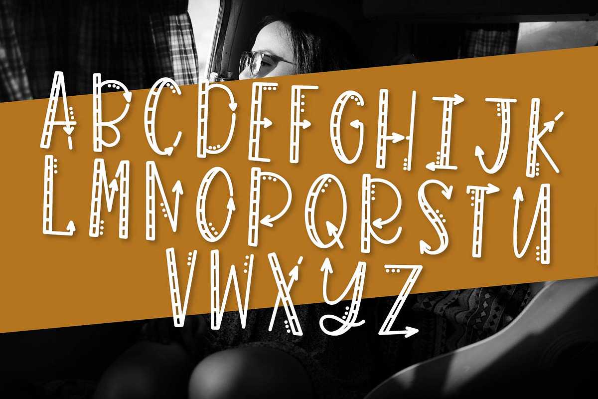 North Arrow - Arrow Font & Dingbat preview 6
