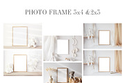Nursery Card Mockup BundleOnlineEdit, a Product Mockup by PawMockups (Thumbnail 3 of 12)