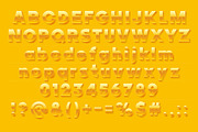 Vector alphabet of simple 3d letters, an Object Graphic by popskraft (Thumbnail 2 of 8)