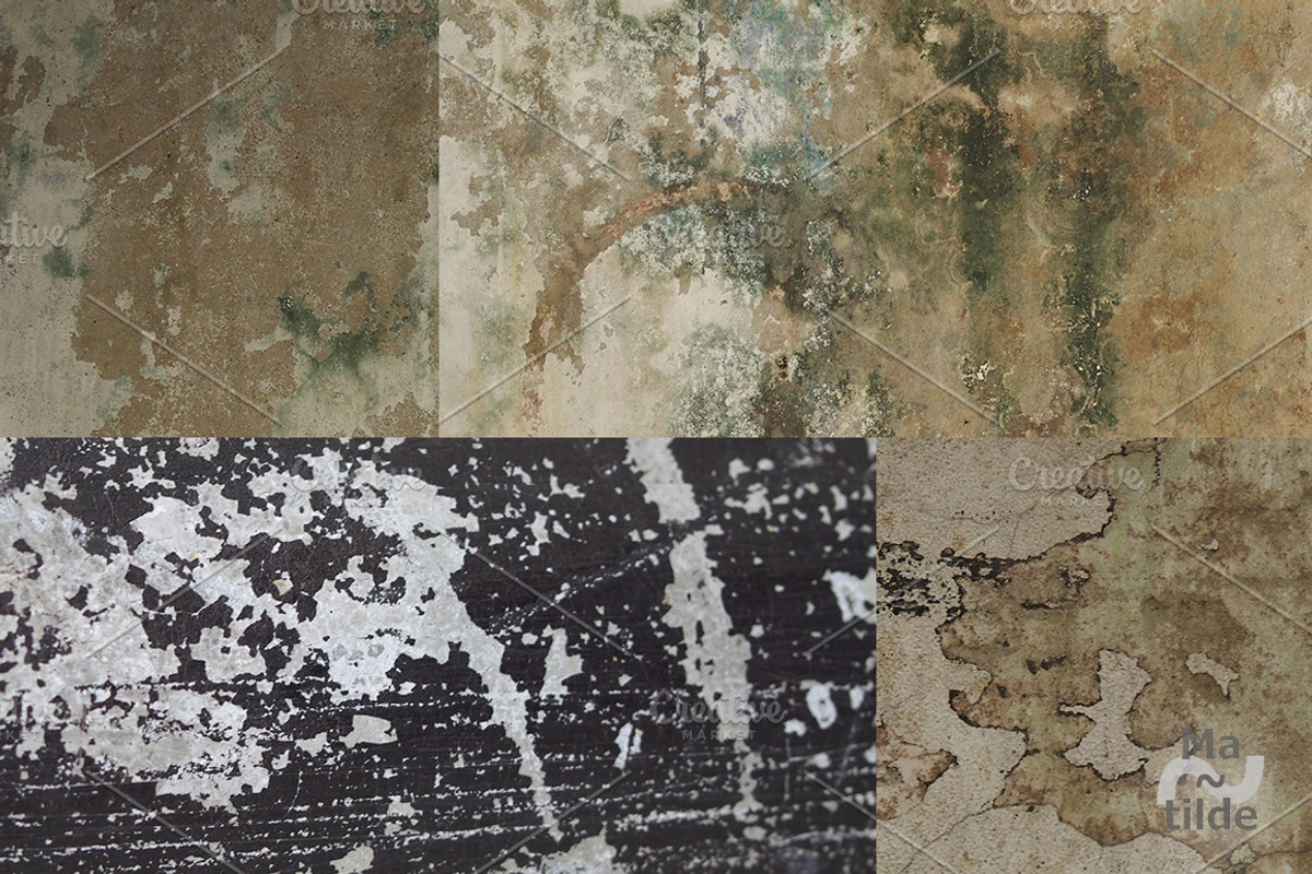 Chipped Walls, a Texture Graphic by MatildeGraphics (Photo 5 of 9)