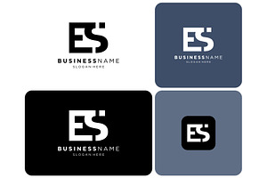 Letter ES Monogram Logo, a Branding & Logo Template by ika trisiana