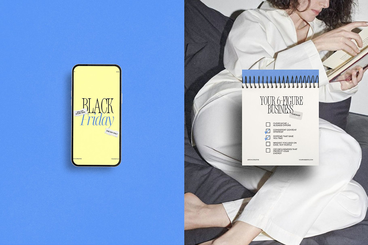 Bold Colorful Instagram Template preview 6
