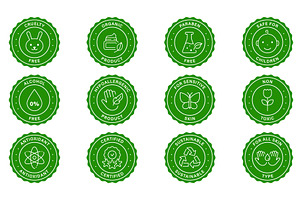 Natural Organic Safety Product Skin, an Object Illustration by Vector Creator