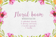 Floral boom, a Decorative Illustration by Maria's little shop (Thumbnail 1 of 7)