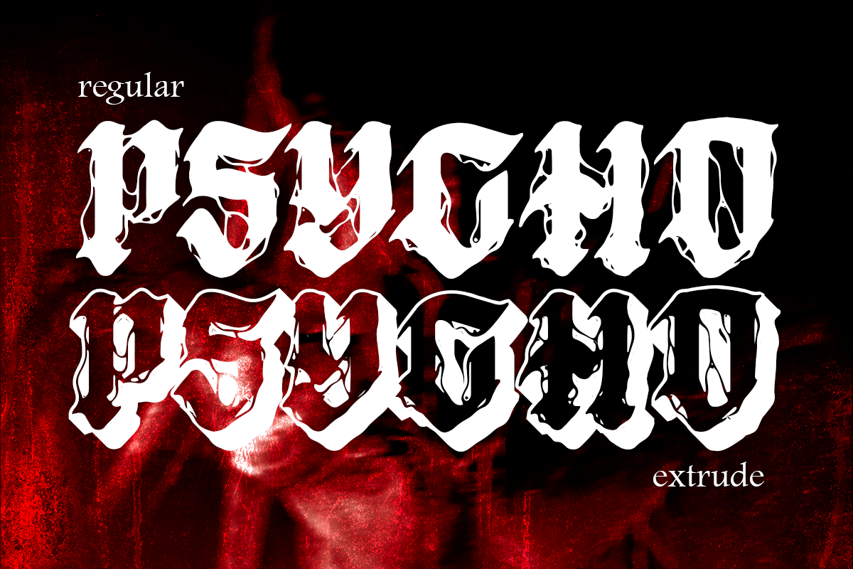 Ghostero - Horror Display, a Font by Pandeka Studio (Photo 6 of 12)