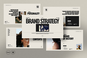 Brand Strategy Presentation Template, a Presentation Template by evgenystudio