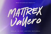 Mattrex & Vallero – Font Duo, a Handwritten Font by Negara Studio (Thumbnail 1 of 11)