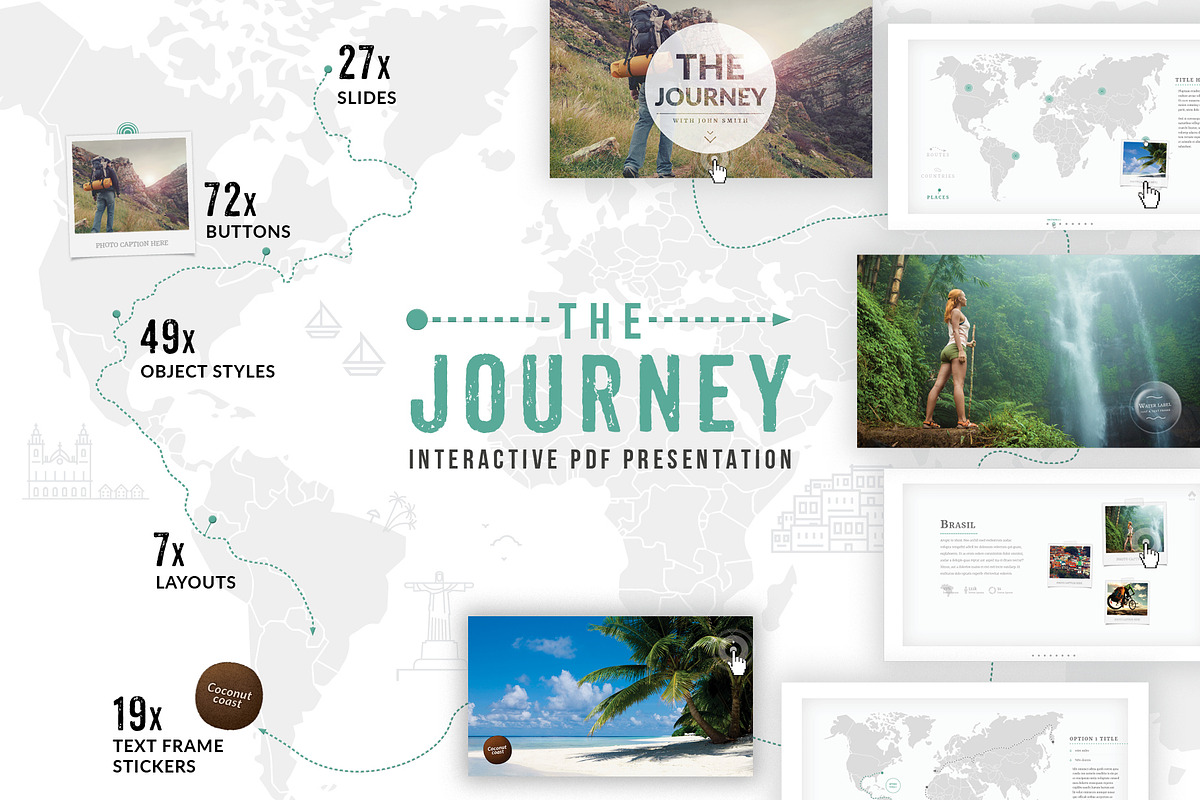 Interactive PDF Journey Presentation, a Presentation Template by pistakovac (Photo 1 of 6)