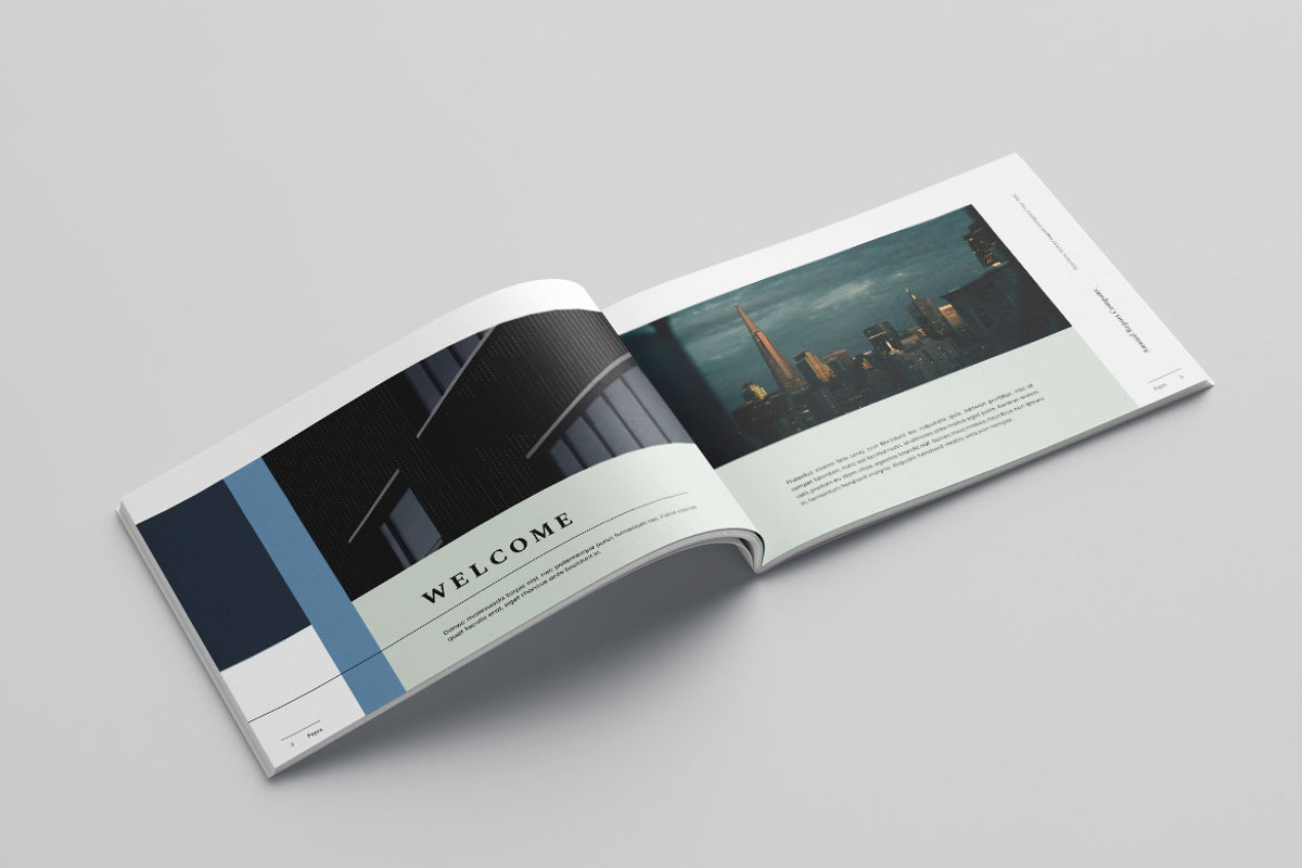 Annual Report Vol.51, a Brochure Template by Bewalrus Studio (Photo 2 of 11)