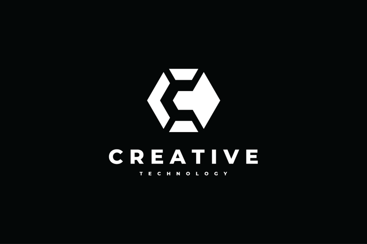 Creative Letter C Hexagon Logo, a Branding & Logo Template by yopie (Photo 2 of 3)
