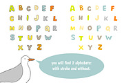 Cute Zoo Alphabet, an Animal Illustration by Anna Isaeva (Thumbnail 5 of 5)