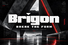 Brigon — Bold Display Typeface