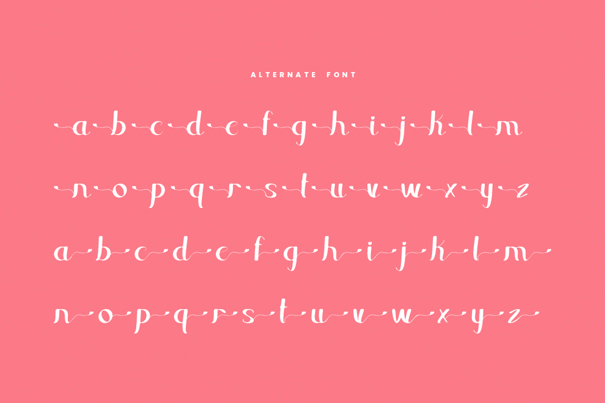 Love Sheotcin - Valentine Font, a Handwritten Font by Iqsiart Studio (Photo 7 of 8)