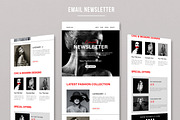 Fashion Email Newsletter Layout, an UI Kit Template by MightyDesign (Thumbnail 1 of 8)