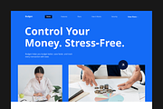 Figma Fintech App Landing Page, a Landing Page Template by Musara (Thumbnail 3 of 5)