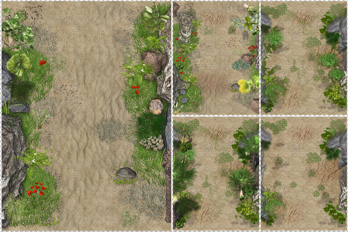 Desert Jungle Game Background, an Object Graphic by Beatheart Creative Studio (Photo 9 of 14)