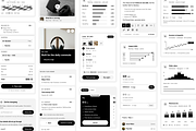 Monolith Figma UI Kit: 108 Blocks, an UI Kit Template by lynnn423 (Thumbnail 6 of 7)