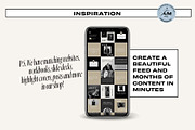 Engagement Post - Noir Luxe, a Templates & Theme by Freedom Business Shop (Thumbnail 9 of 11)