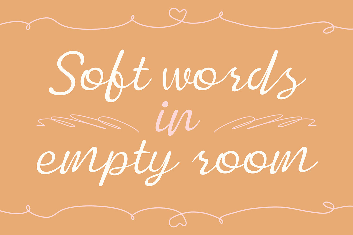 CS Mercy – Script Font, a Script Font by Craft Supply Co. (Photo 3 of 8)