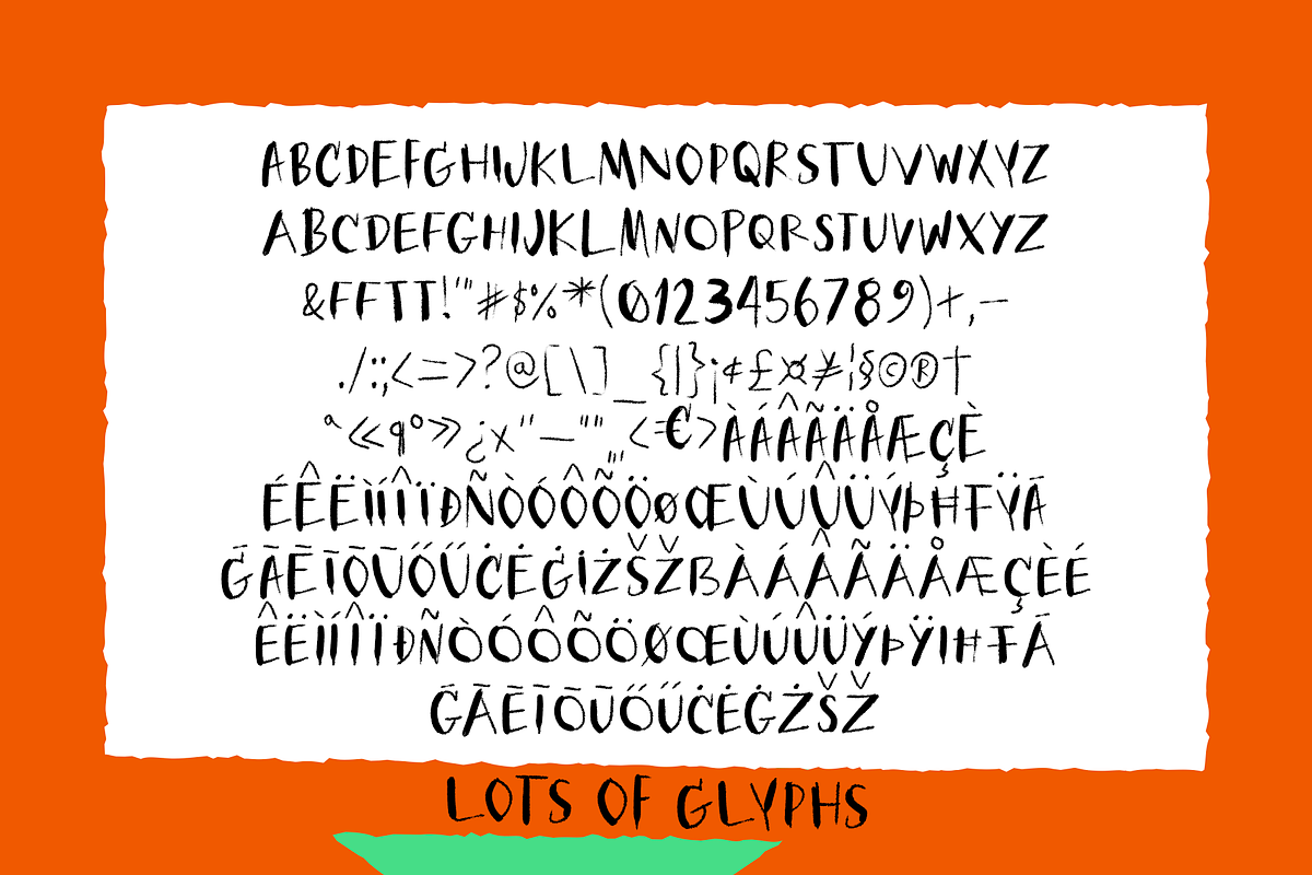 Grouchy Marks Handmade Font, a Handwritten Font by Maker Fonts (Photo 7 of 13)