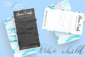 Boho Child Business Card