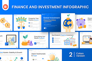 Finance & Investment Infographic PPT, a Presentation Template by Antstheme